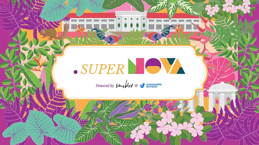Unstoppable Domains and Smobler announce .SuperNOVA: a new digital identity for a global festival of collaboration